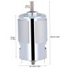 12V 100W Elektrischer Mikro-Gleichstrommotor mit runder Welle 12000 U/min Hohe Drehzahl Großes Drehmoment