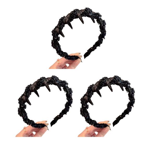 1/2/3Pcs Faux Pearl Headband Single/Triple Layer Women Hair Hoop Weddings Parties Headpiece Bridal Hair Accessory