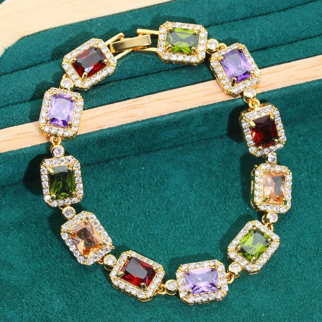 Hot Jewelry Set Fashion Necklace Earrings Bracelet Ring