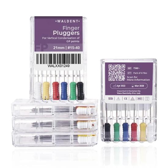 

Waldent Пальцевые плаггеры 21 мм (Упаковка из 6 шт.)