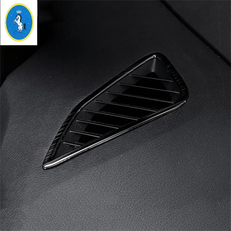 Stainless Steel For Toyota Corolla E210  - 2024 Central Console Dashboard Air AC Vent Outlet Accessories Frame Cover Trim