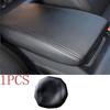 Black Leather Car Middle Console Armrest Box Cover For Hyundai Tucson 2016-2018