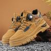 High-top men's shoes new in autumn and winter, men's casual shoes fashionable outdoor Martin boots retro shoes