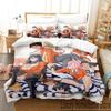 Comfortable Anime Print Duvet Cover Set With Duvet Cover And Pillowcases King Queen Twin Sizes For All Ages