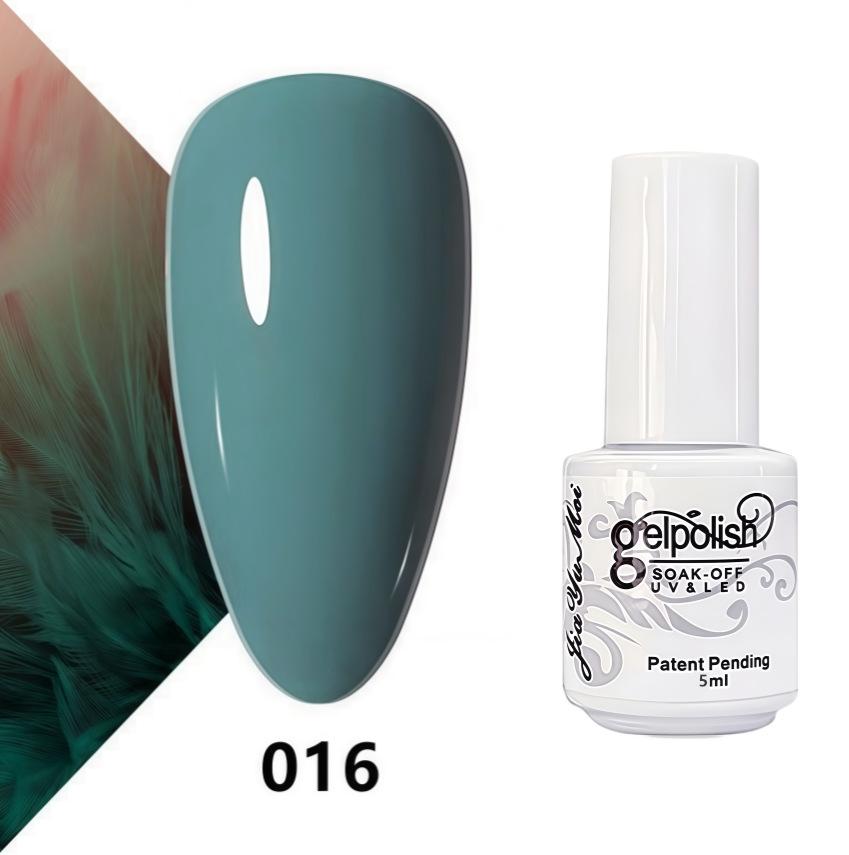 GELPOLISH Nail Art Set: Base, Top Coat, Transparent & White Gel Polishes