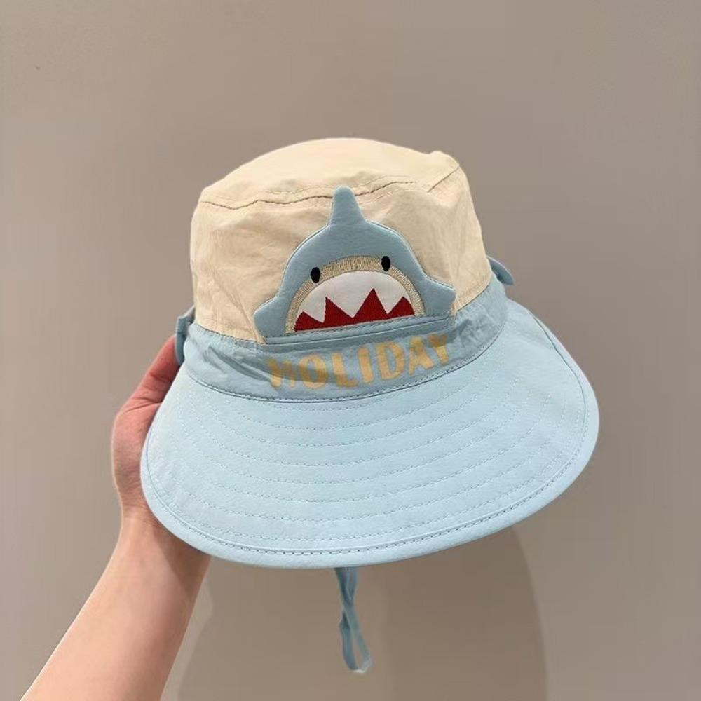 Breathable Sun Shade Hats Cute Style Panama Cap New Kids Fisherman Hat Outdoor Use