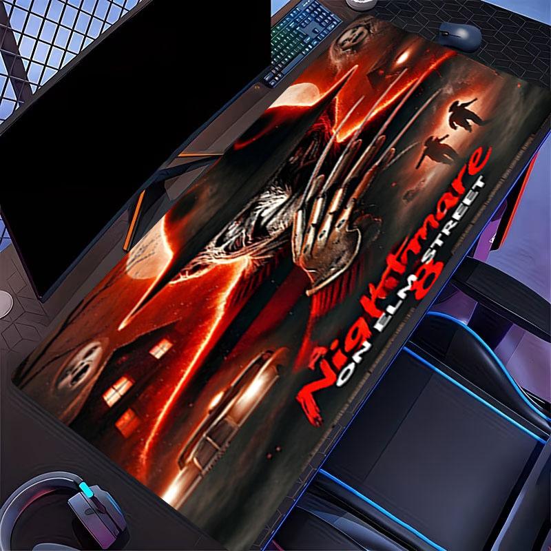 Freddy Krueger Print Mouse Pad, for Keyboard Pad Laptop PC Mat for Office Home Use, Desk Decor, Perfect Birthday Gift for Gamers