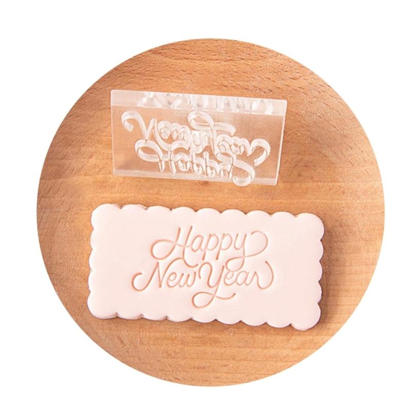 User Friendly New Year Fondant Molds Crafted From Safe Acrylic Materials Perfect For Beginner And Experts Alike