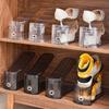 2Pcs Transparent Shoes Storage Rack Anti-slip Shoe Holder Shoe Storage Organizer  Flat Bottomed