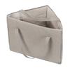 Clothes Hanger Caddy Triangular Storage Bag with Handles Base Plate Wardrobe Clothes Hanger Organizer for Bedroom Cloakroom Laundry Room Storage