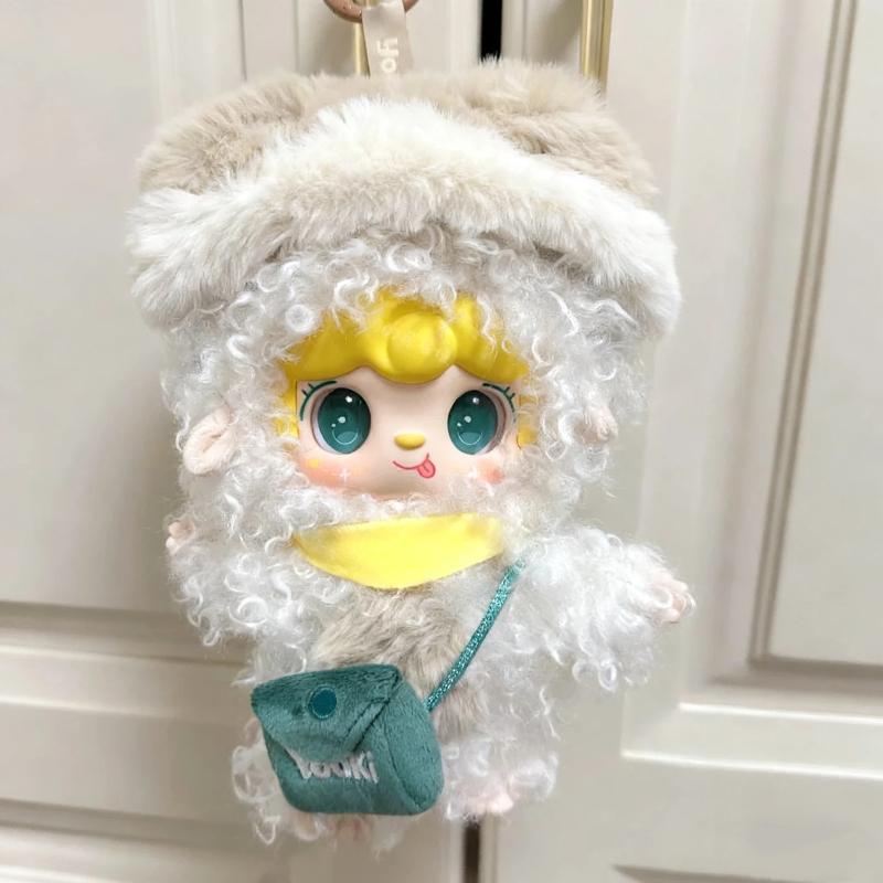 Yooki V2 Meow Kindergarten Plush  Cute Stuffed Toy Soft Doll Bag Pendant Keychain Home Deco  Surprise Gift