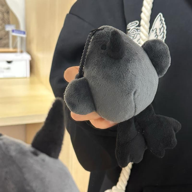 New Grey Regret Bird Plush Toy Super Soft Stuffed Animal Cute Kawaii Pendant Fluffy Collectible Gift for Kids Adults Home Decor