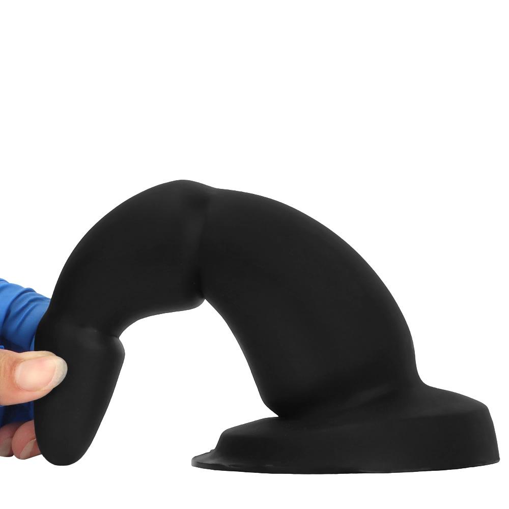 Großer Flüssigsilikon Weicher Dildo Fisting Drachenkopf Buttplug Masturbator Analdilatator Erwachsenen Sexspielzeug Großer Schwanz Strap-on Penis