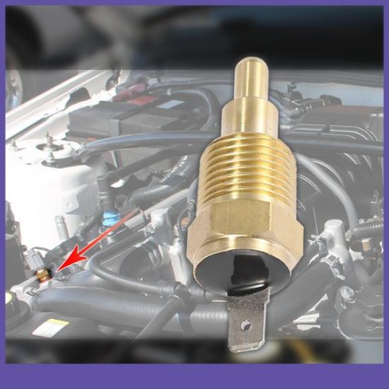Engine Cooling Fan Temperature Sensor Switch 3/8" NPT 170 Degree on 155 Off