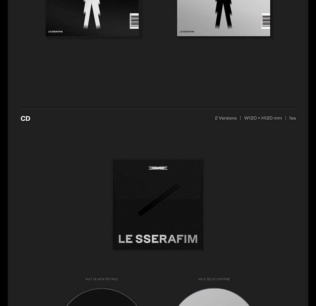 LE SSERAFIM [FEARLESS] 1st Mini Album