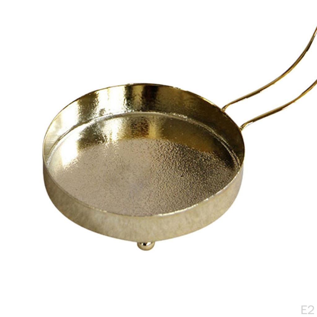 Candle Holder with Handle Metal Mantelpiece Yoga Spa Pillar Votive Tealight Candlesticks Party