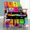 Numberblocks Personalized Name Blanket Cozy Customizable Blanket Soft Warm Cozy Suitable for Sofa Bedding Nap Picnics Ideal for All Seasons