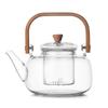 High Borosilicate Glass Teapot with Beam Handle