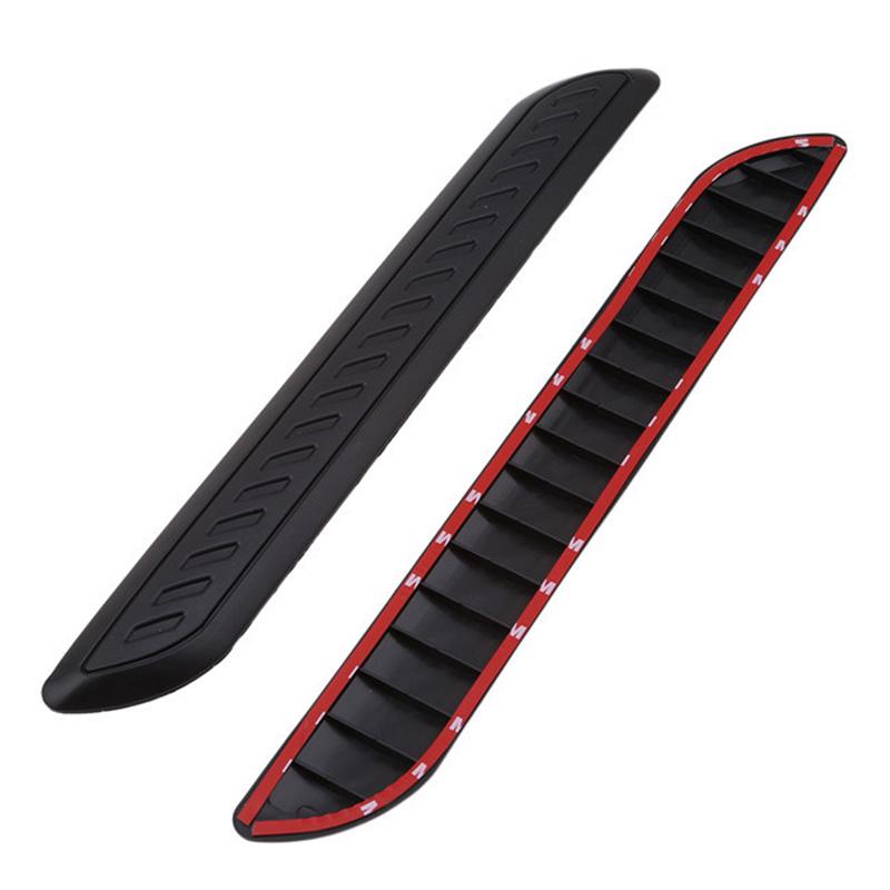 2pcs/set Anti-collision Car Styling Front Rear Rubber Bumper Corner Protector Crash Sticker