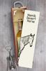Namib Desert Horse - Wine Box with a Horse, Alcohol Box with Graphics, Personalized Gift Box from the Art-Dog Brand