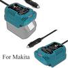 Compact Lithium Battery Charger Universal LED Indicator Car Charger Easy Install Replacement Battery Power Adapter
