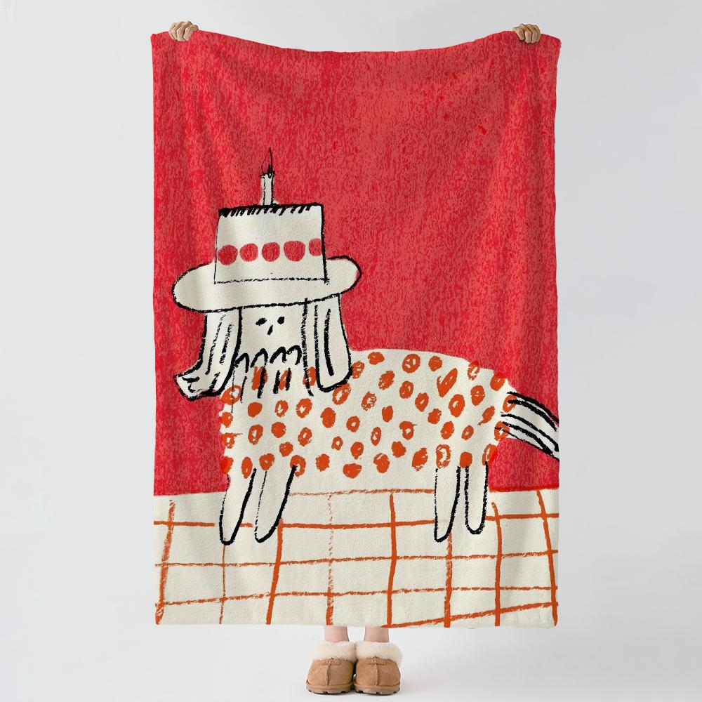 craft i-ico crafts-s Throw Thick Comfort Flannel Quilt, Multi-scene Use Indoor Outdoor Daily Nap