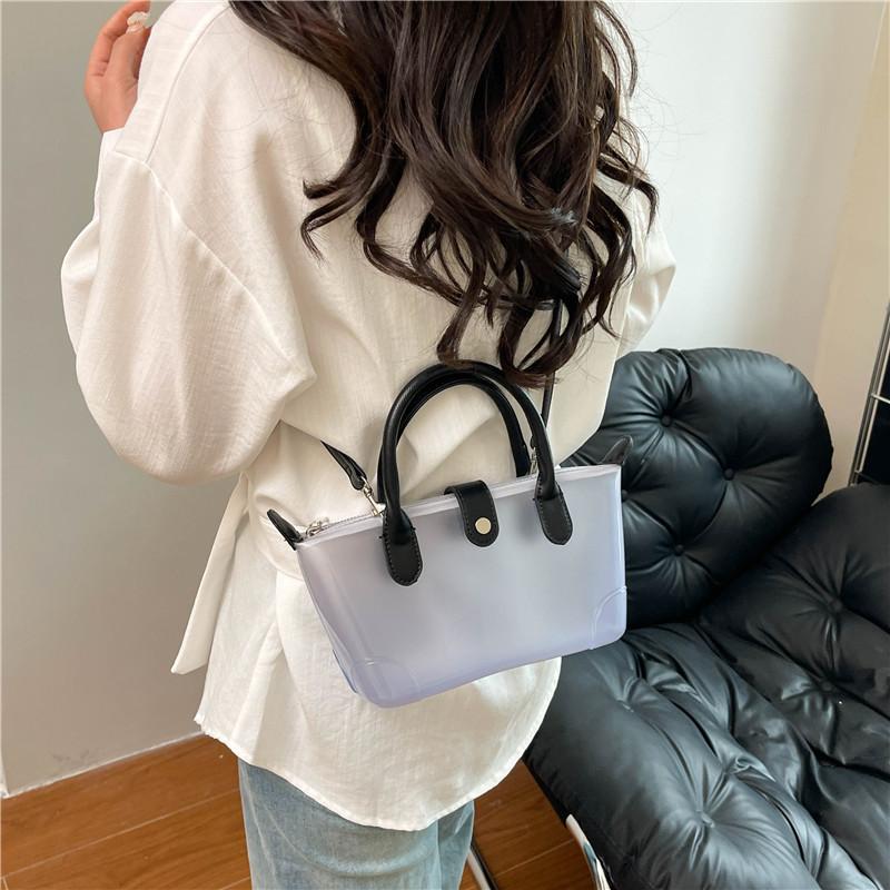 Mode High-End Schultertasche Damen Kleine Frische Jelly Bag Sommer Neu Wasserdichte Handtasche Umhängetasche