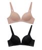 Wondeobeula [2Pack] Push-Up Band Wireless Bra (Type B)