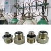 4Pcs Corrosion Resistant Gas Cylinder Connection Adapter Brass Hexagonal Connector Universals Fitting Refill Adapter