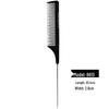 anti-static fine-tooth pintail teasing comb