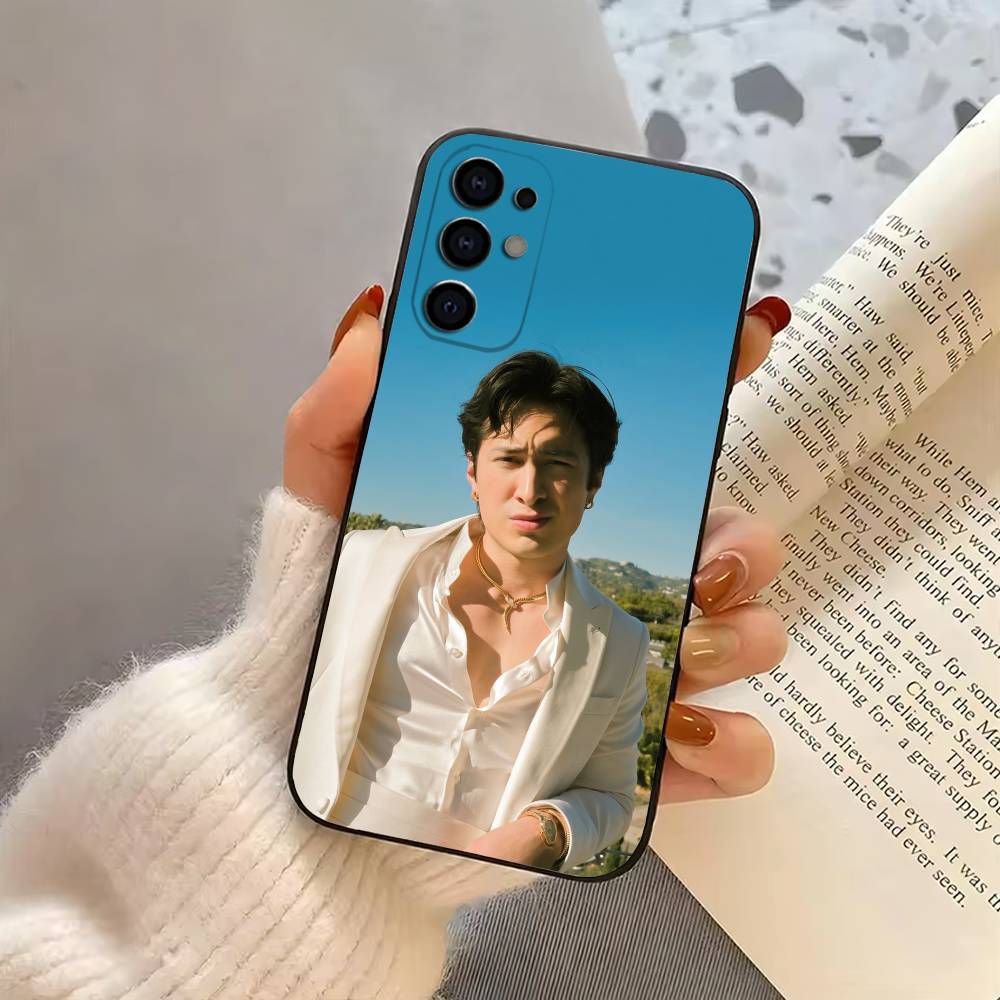 H-Hudson W-Williams-HW Handsome Phone Case For Samsung S25,S24,S21,S22,S23,S30,Ultra,S20,Plus,Fe,Lite,Note,10,Black Cover