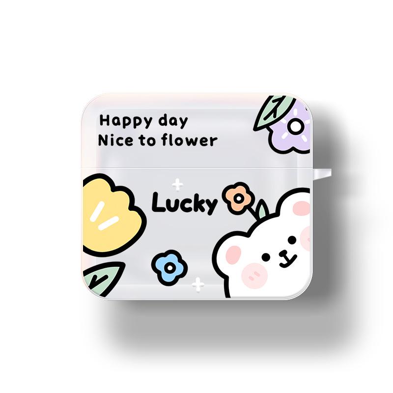 

Zhitai Мультяшный чехол-зеркало для iPhone 14 Pro/15 и чехол для AirPods 2/3 AirPods Pro