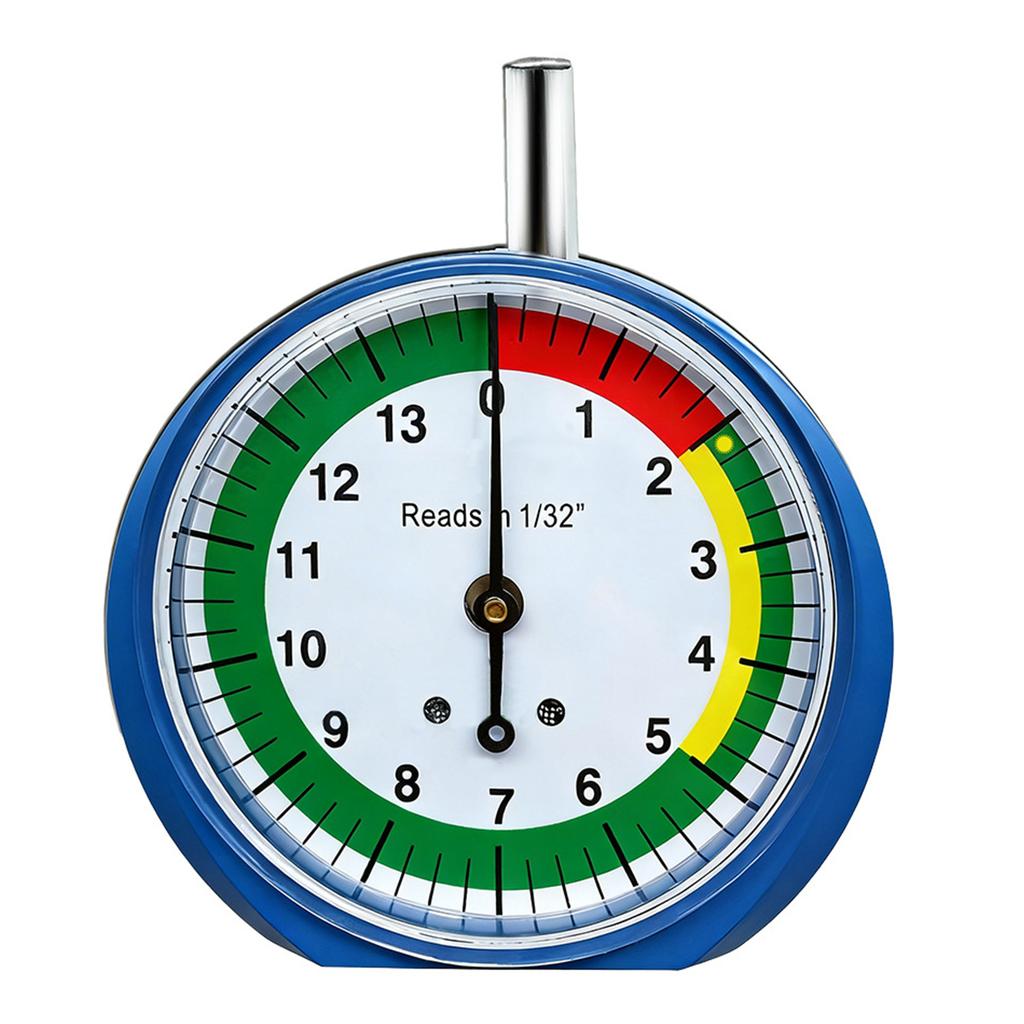 Zinc Alloy Tire Tread Depth Gauge Portable Design for Accurate Wear Inspection Easy Measurement on Various Vehicles