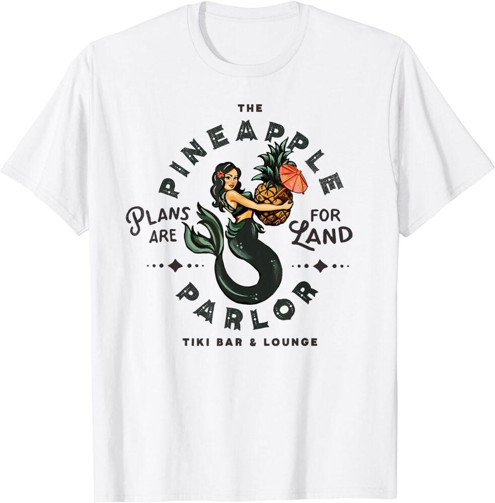 Tropical Hawaii Travel Tiki Dive Bar Vintage Tattoo Mermaid T-Shirt, Unisex Tee Unisex T-Shirt S