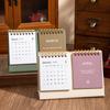 Double Row 2026 Desk Calendar Portable Daily Planner Simple Mini Calendar  Office School Supplies