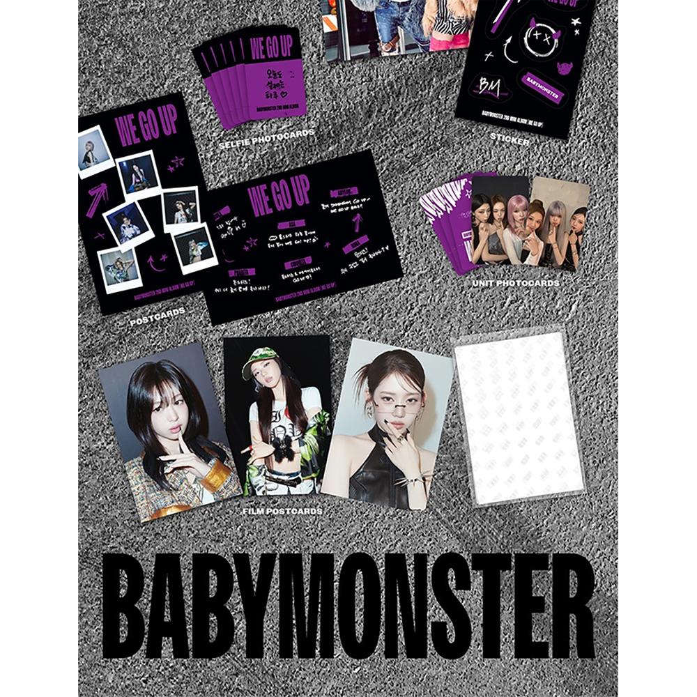 [Pre-order]  BABYMONSTER - WE GO UP (POSTCARD Ver.)