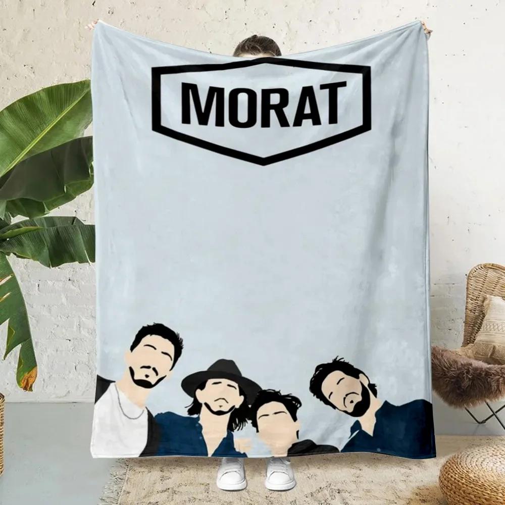Morat Music Band Printed Blanket Picnic Blankets Warm Blanket Soft and Comfortable Blanket Home Travel Birthday Gift
