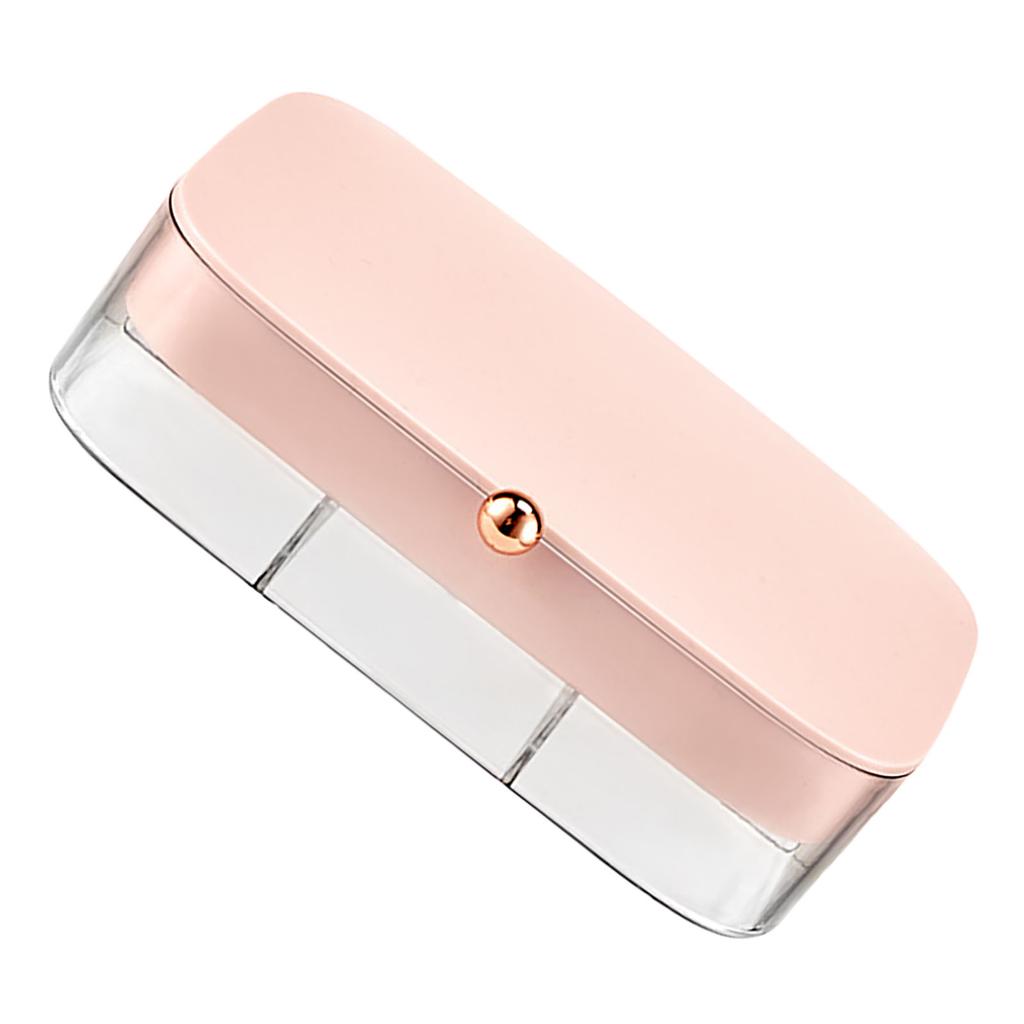 Portable Jewelry Box Multipurpose Large Capacity Multi Compartments Dustproof Protective Jewelry Travel Case for Home