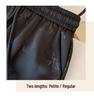 Chinese-Style Silk-Like Summer Wide-Leg Pants for Women
