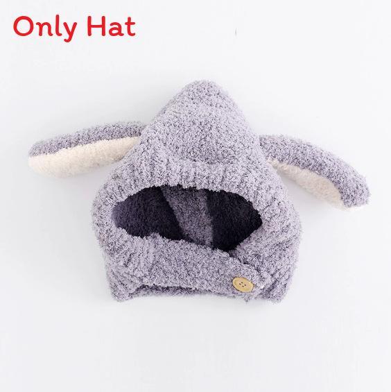 Toddler Baby Wool Beanie With Adjustable Design For Fall Winter Cozy Warmth