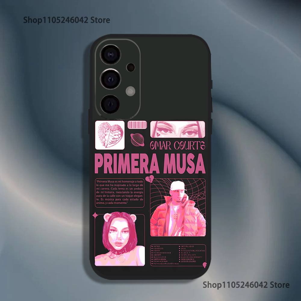 Primera Musa Omar Courtz For Samsung S25,S24,S21,S22,S23,S30,Ultra,S20,Plus,Fe,Lite,5G Black Cover Phone Case