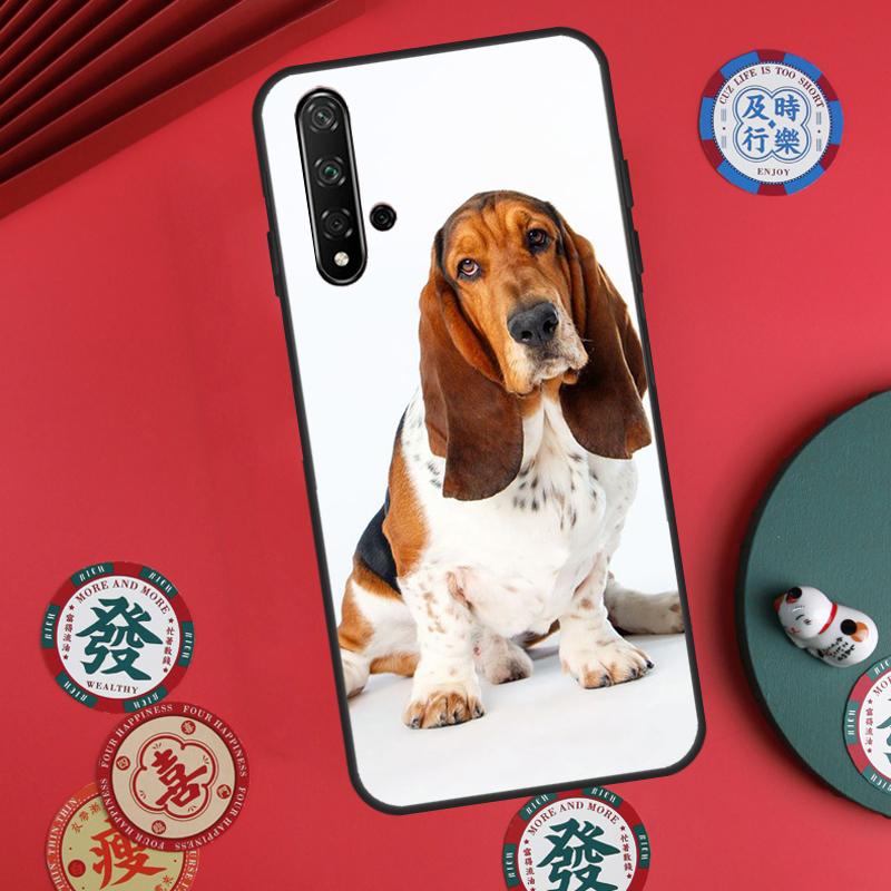 Basset Hound Dog For Huawei Nova Y60 Y70 Y90 Y72 Y73 Y61 Y91 7i 8i 11i 12i 12s 9 10 SE P20 P30 P40 Lite Case