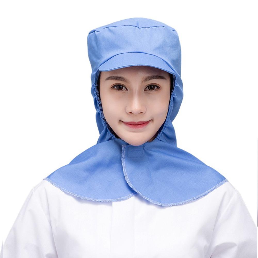 Neck Protector Dust-free Shawl Hat Breathable Work Cap New Work Hat Workshop