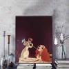Disney Diamond Painting 5D Lady and The Tramp Pasta Scene Illustration Cartoon Movie Cross Stitch Embroidery Handmade Gift Home Decoration