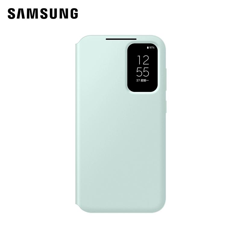 Samsung Official Smart View Wallet Flip Case For Samsung Galaxy S23 FE Smart View Protective Phone Cover