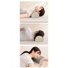 Cylindrical Buckwheat Pillows Breathable Help Sleep Spine Pillow Anti-arch Neck Pain Relief Cervical Vertebra Pillow for Adults