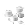 Ceramic Double-Boiler Stew Pot with Lid