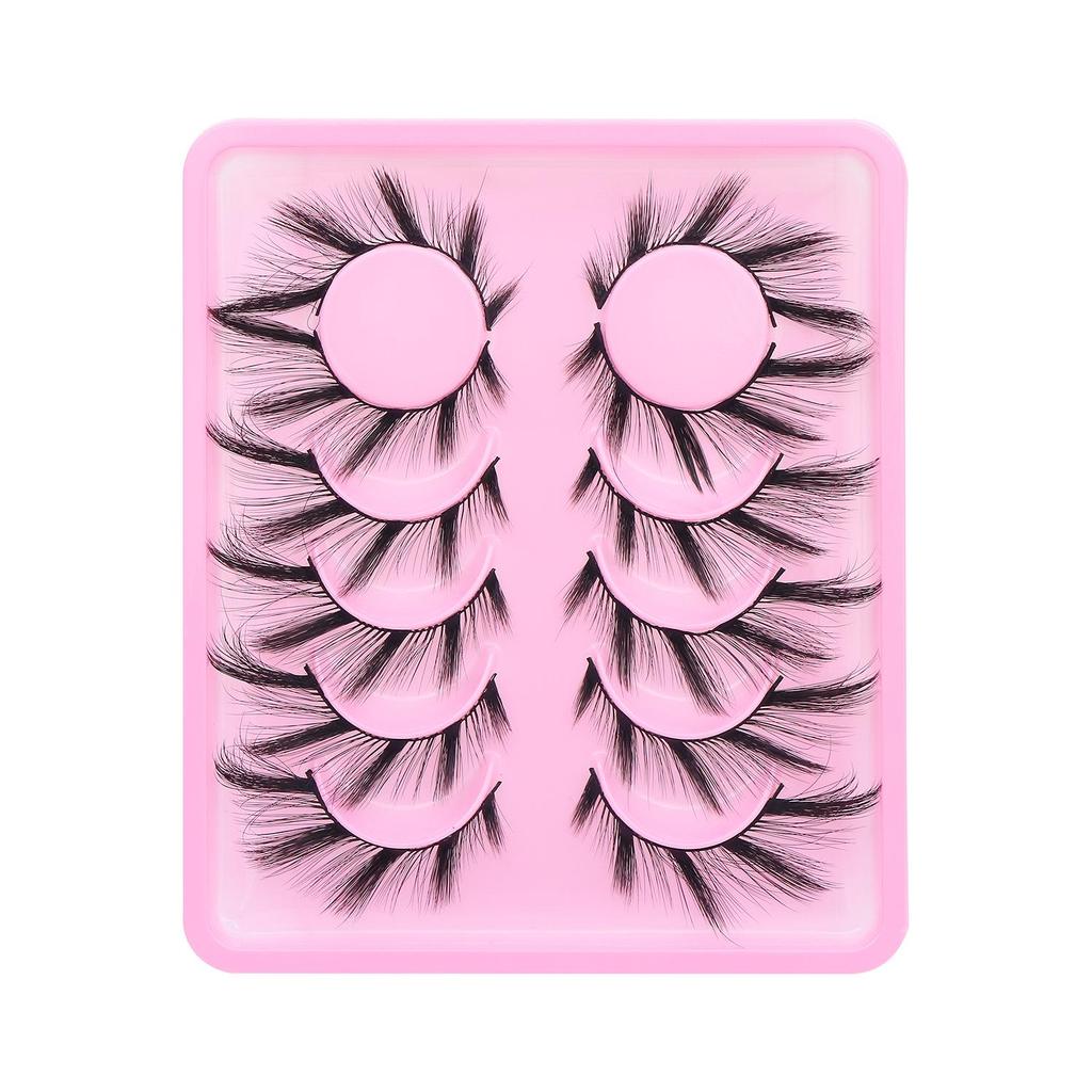New 3D Cat Eye False Eyelashes - Super Natural Look