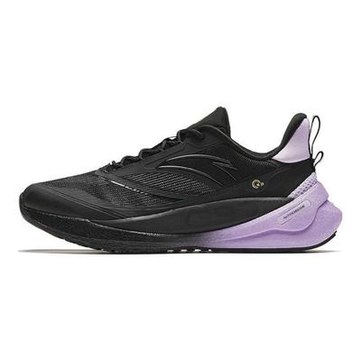 C37 Series 4.0 Soft Sole Shock Absorbing Breathable Low Top Running Shoes Women Sneaker Black Purple 922345538-5