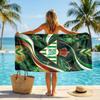 Real Betis Football Beach Towel Soft Microfiber Summer Towel Quick Dry Absorbent Towel for Beach Swimming Pool Travel